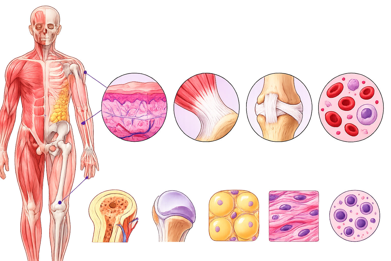 Connective Tissue Infographic