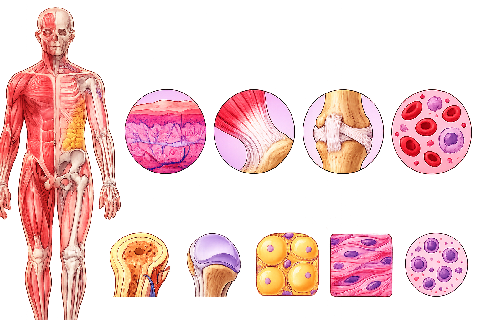 Connective Tissue Infographic